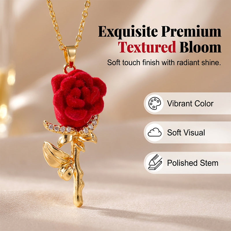 Everlasting Love Rose Necklace — Beauty That Lasts a Lifetime