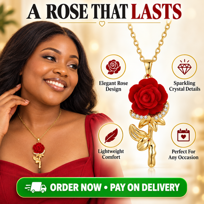 Everlasting Love Rose Necklace — Beauty That Lasts a Lifetime