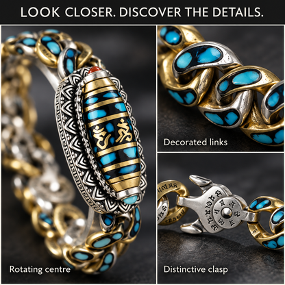 Vintage Rotating-Centre Bracelet
