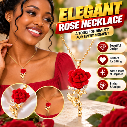 🌹Rose Necklace™ – A Rose You Can Wear
