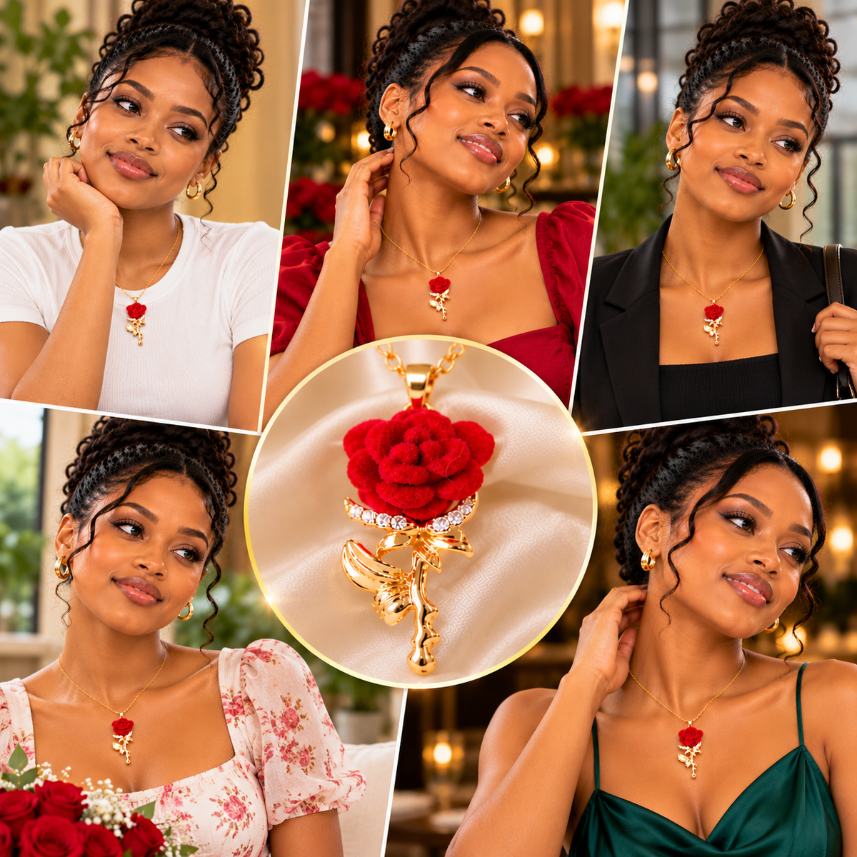 🌹Rose Necklace™ – A Rose You Can Wear