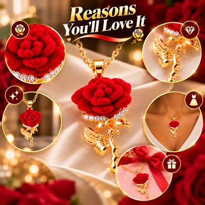 🌹Rose Necklace™ – A Rose You Can Wear