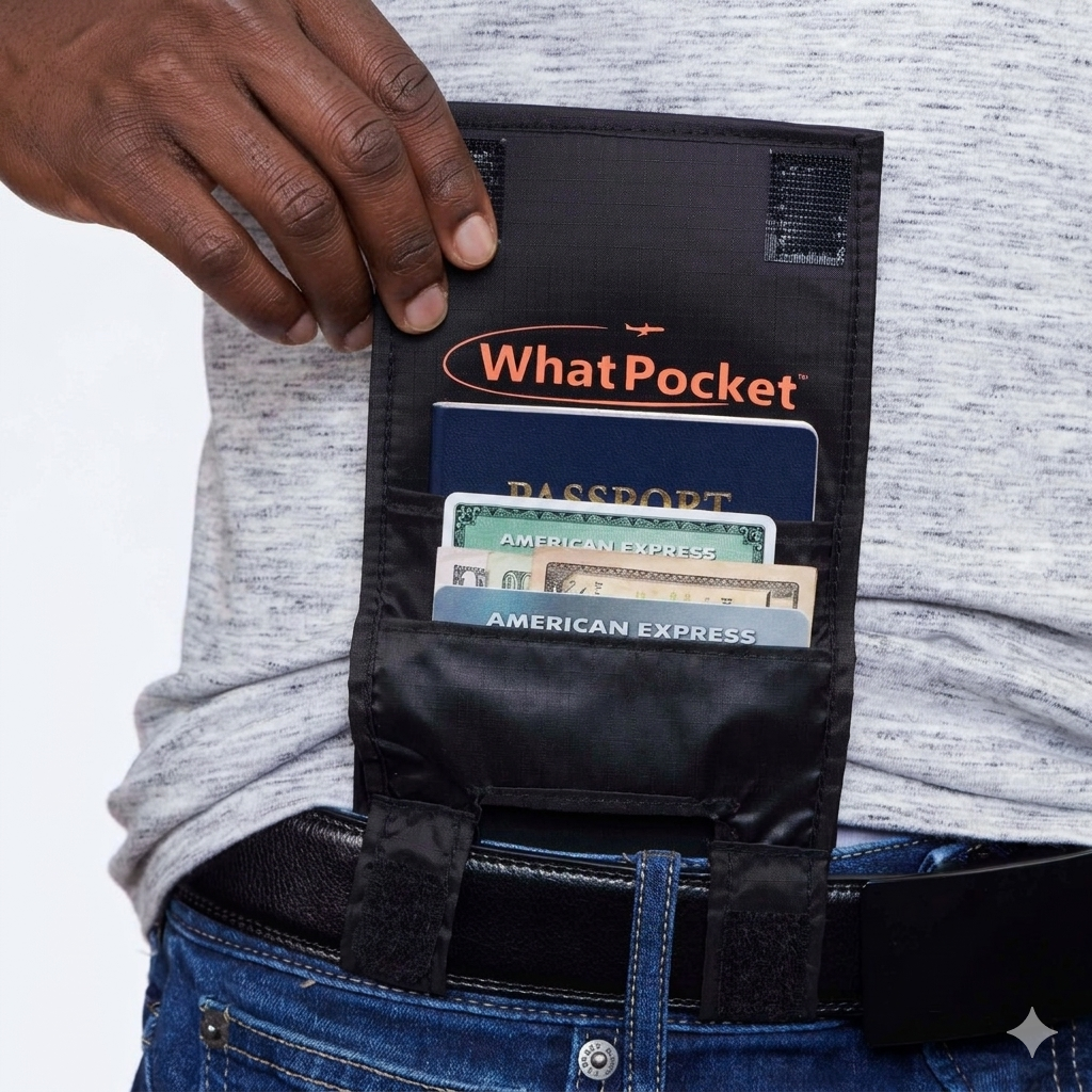 WhatPocket™ Hidden Belt Wallet — Keep Your Valuables Close