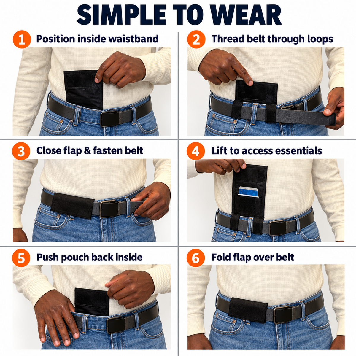 WhatPocket™ Hidden Belt Wallet — Keep Your Valuables Close