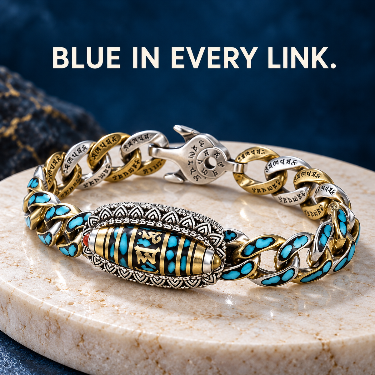 Vintage Rotating-Centre Bracelet