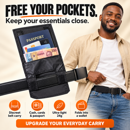 WhatPocket™ Hidden Belt Wallet — Keep Your Valuables Close