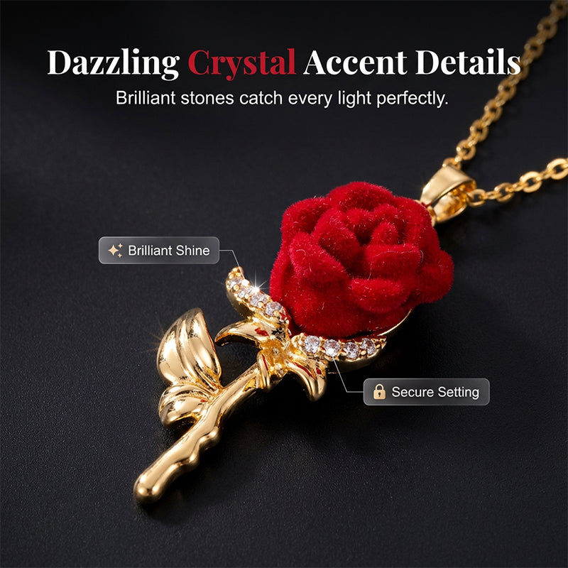 Everlasting Love Rose Necklace — Beauty That Lasts a Lifetime
